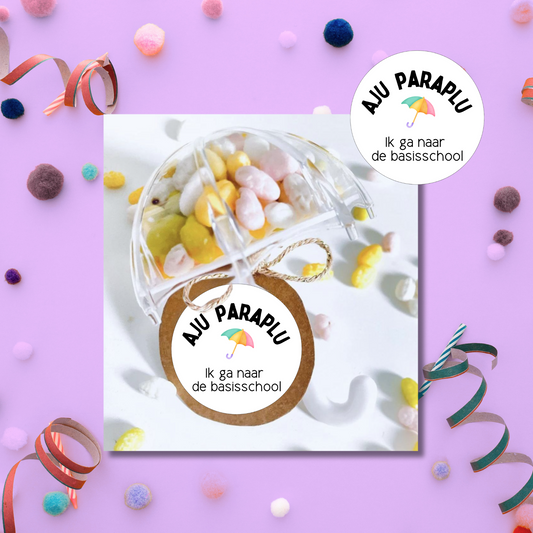 Traktatielabel Aju Paraplu